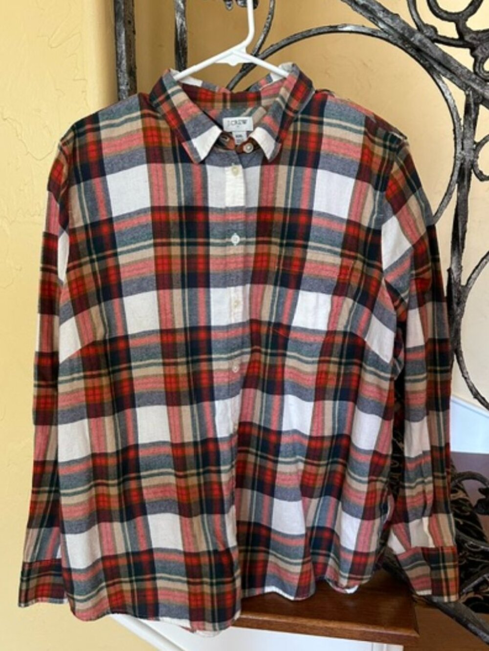 Plaid Flannel Shirt from J. Crew